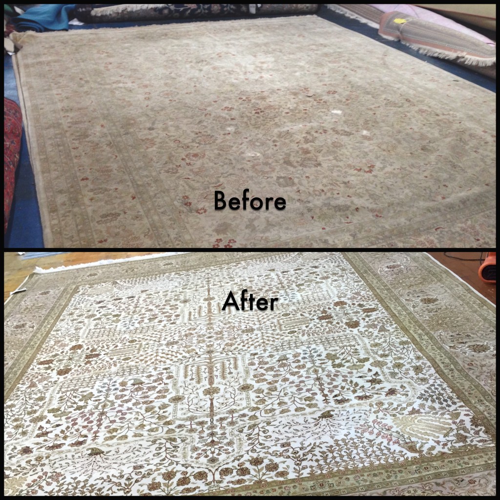 Persian Rug Stain Removal & Repair / Restoration Services in NYC